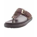 002AFP-Papete Flat Feminina - Design Moderno, sofisticação e conforto cafe