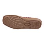 1016MGR-Sapato Feminino couro boneca conforto e elegância morango