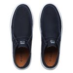 19004LC-Sapatênis Masculino de Couro - Estilo e Conforto Marinho