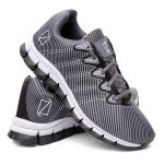 1028LLZ-Tênis Masculino Esportivo Titan para Academia e Atividades Física Cinza