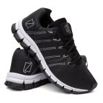 1028LLZ-Tênis Masculino Esportivo Titan para Academia e Atividades Física preto