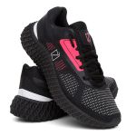 1051LLZ-Tenis Feminino para Atividades Físicas Conforto e Design Premium preto