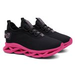 1053LLZ-Tenis Feminino para Atividades Físicas Conforto e Design Premium rosa 