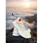 1056LLZ-Tênis Feminino Premium para Academia e Treino | Conforto, Leveza e Design Moderno bege