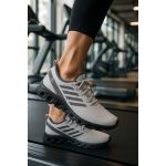 1027LLZ - Tênis Esportivo para Academia e Atividades Física branco-preto