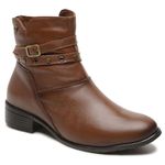 9095GRIF-Bota Feminina couro moda inverno conforto Preto