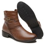 9095GRIF-Bota Feminina couro moda inverno conforto Preto