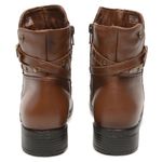 9095GRIF-Bota Feminina couro moda inverno conforto Preto