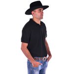 A4280CLA-Chapéu Social Masculino em feltro tipo exportação Preto