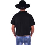 A4280CLA-Chapéu Social Masculino em feltro tipo exportação Preto