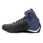 Kart, tenis de couro natural cores com reforços borracha 313 Azul
