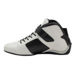 Bota motors de couro Corrida ideal p/automobilismo 314 Branco