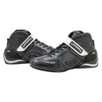 Bota motors de couro Corrida ideal p/automobilismo XK 314A Preto