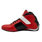 Bota motors de couro Corrida ideal p/automobilismo XK 314A Vermelho