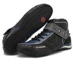 315AT Tenis Performance de couro, p/motociclista, Kart 315A Azul
