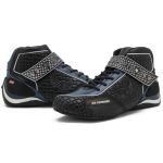 315AT Tenis Performance de couro, p/motociclista, Kart 315A Azul