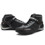 315AT Tenis Performance de couro, p/motociclista, Kart 315A Cinza