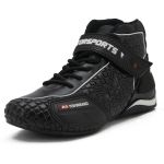 315BAT Tenis Performance de couro, p/motociclista, Kart 315B Preto