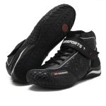 315BAT Tenis Performance de couro, p/motociclista, Kart 315B Preto