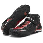 315BAT Tenis Performance de couro, p/motociclista, Kart 315B Vermelho