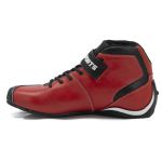 315BAT Tenis Performance de couro, p/motociclista, Kart 315B Vermelho