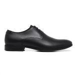 4300LCS-Sapato Social Masculino couro, forrado em couro fino Preto