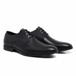 4300LCS-Sapato Social Masculino couro, forrado em couro fino Preto