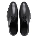 4300LCS-Sapato Social Masculino couro, forrado em couro fino Preto