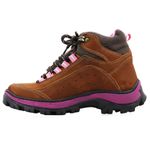 019AT-Coturno Adventure Feminino em legitimo couro forrado castor