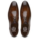 60068TW-Sapato Social Masculino feito a mão em couro Loafer premium whisky (SALDO DE ESTOQUE) 