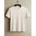 Camiseta Drazo Floor Texturizada Vertical Off White 221010