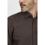 Camisa King e Joe Mini Xadrez Marrom CS24273