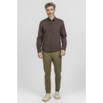 Camisa King e Joe Mini Xadrez Marrom CS24273