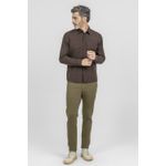 Camisa King e Joe Mini Xadrez Marrom CS24273