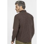 Camisa King e Joe Mini Xadrez Marrom CS24273