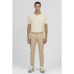 Calça em Sarja Cropped Palha King e Joe CL24113