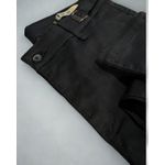 Calça Alfaiataria em Sarja Preto com Regulagem Skinny 00978