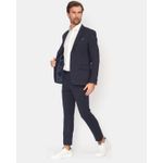 Blazer Teselli em Malha Tecnológica Com Elastano Slim Marinho 1916