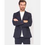 Blazer Teselli em Malha Tecnológica Com Elastano Slim Marinho 1916