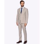 Traje Costume Teselli PV Com Elastano Fio Tinto Areia 1909