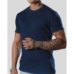 Camisa Em Tricô Oxing Marinho 120725
