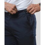 Calça Alfaiataria Slim C/ Regulagem Marinho OX1208