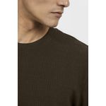 Camiseta Textura Confort K&J Kaki CA24347