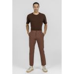 Camiseta Textura Confort K&J Marrom CA24347