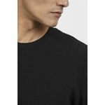 Camiseta Textura Confort K&J Preto CA24347
