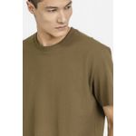 Camiseta King e Joe Textura Oversized Kaki CA24348