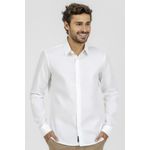 Camisa King e Joe M/L Social c/ elastano Branco CS00201