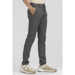 Calça em Sarja Slim K&J Chumbo CL001070