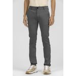 Calça em Sarja Slim K&J Chumbo CL001070