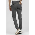 Calça em Sarja Slim K&J Chumbo CL001070